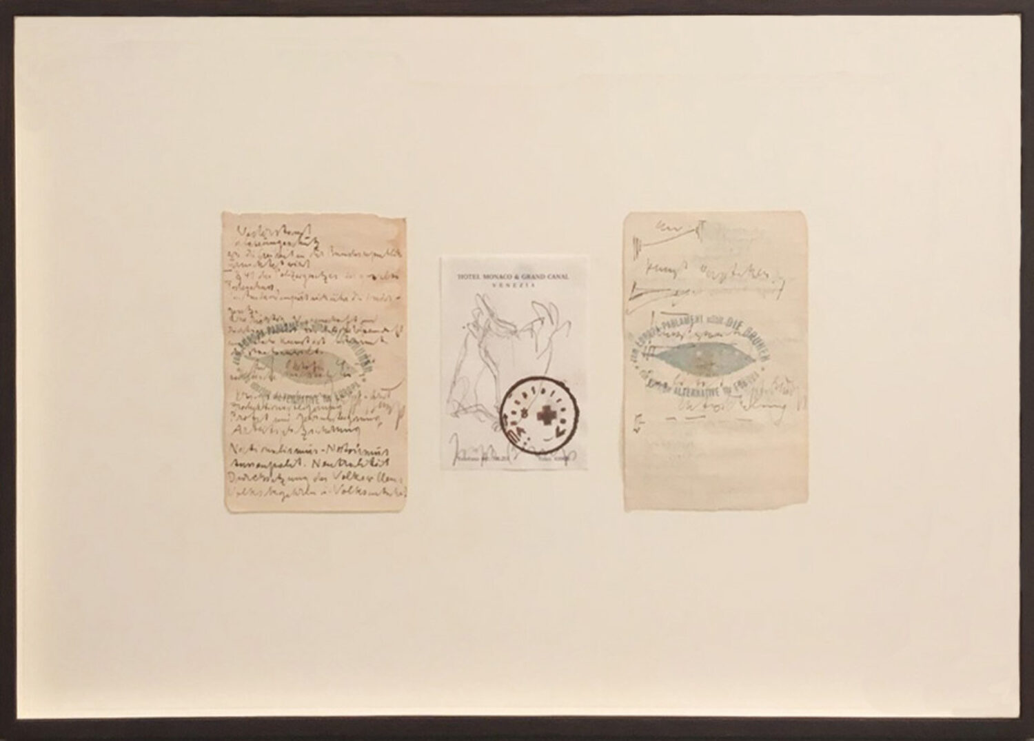 Joseph Beuys, "Manifest" (Europa-Parlament-wählt die Grünen)
