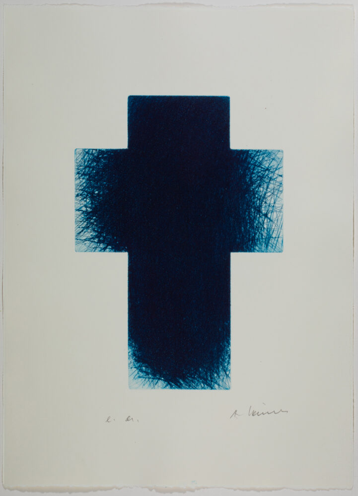 Rainer Kreuz blau klein
